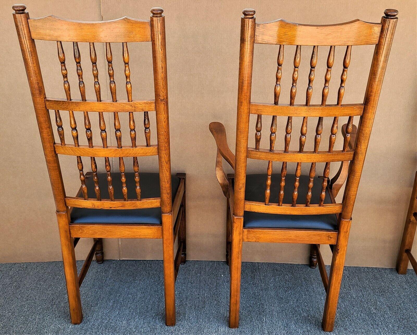 Rustic Lovato Luigi Tuscan Italian Dining Chairs, Set of 6 For Sale