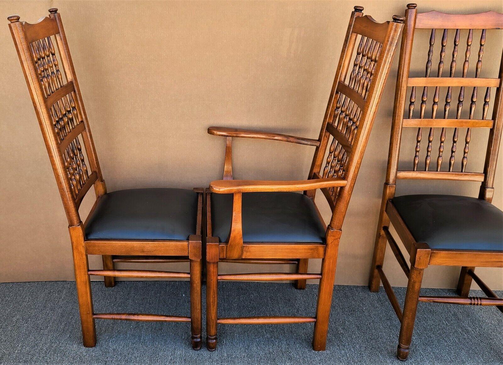 Lovato Luigi Tuscan Italian Dining Chairs, Set of 6 In Good Condition For Sale In Lake Worth, FL