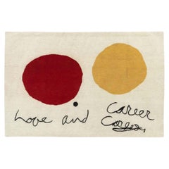 Love and Career Limited Edition Rug by Ashbery & Goldsmith, Hand-Knotted Wool