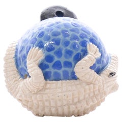 Love Art Ceramics Crocodile Ornament, hand made in South Africa