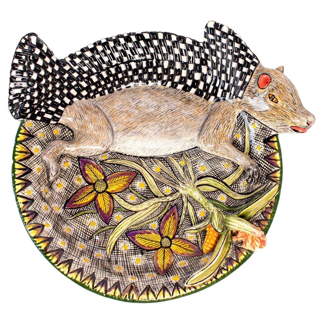 Love Art Ceramics Porcupine Coin  Dish, hand made in South Africa