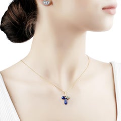 Love Baguette Diamond .68 ct. 18K White Gold Heart Stud Earrings