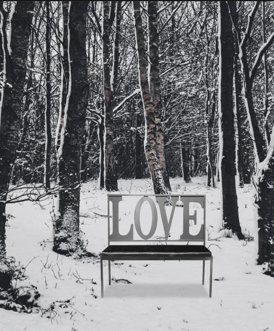 XXIe siècle et contemporain Banc Love de Giulia Maria Ligresti en vente