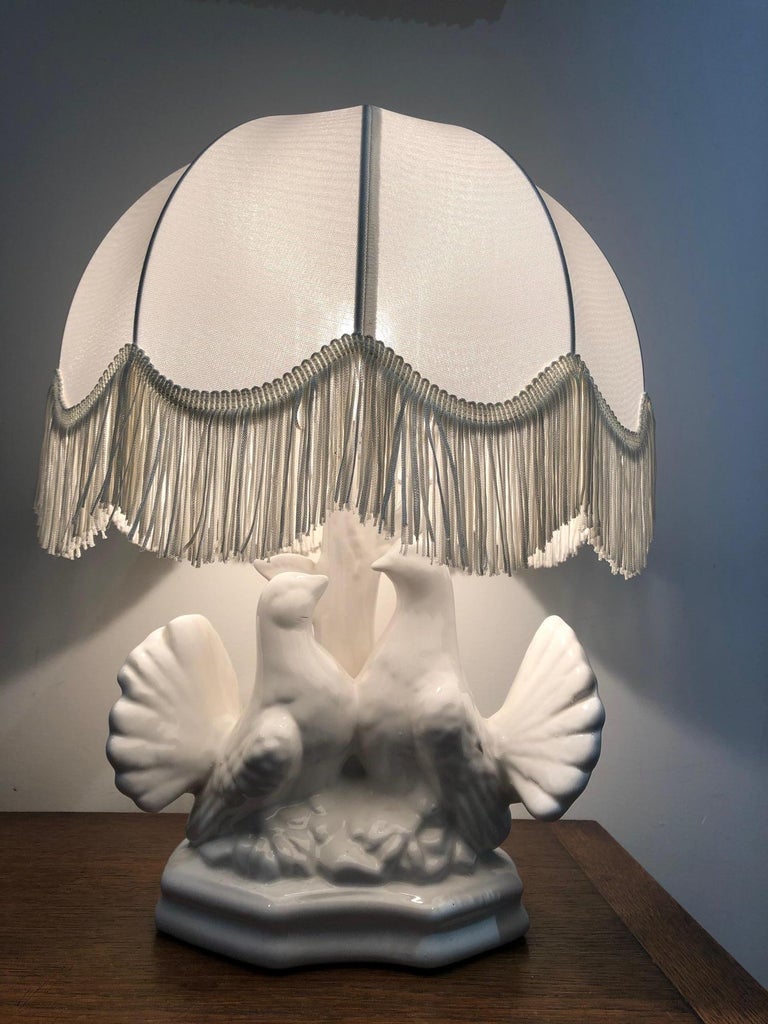Love Birds Table Lamp For Sale at 1stDibs