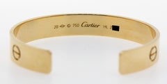 Cartier Love Bracelet 18 Karat Yellow Gold