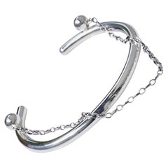 Love Arm-Manschetten-Arm-Arm-Arm-Arm-Arm-Arm-Armreif Silber Unisex J Dauphin