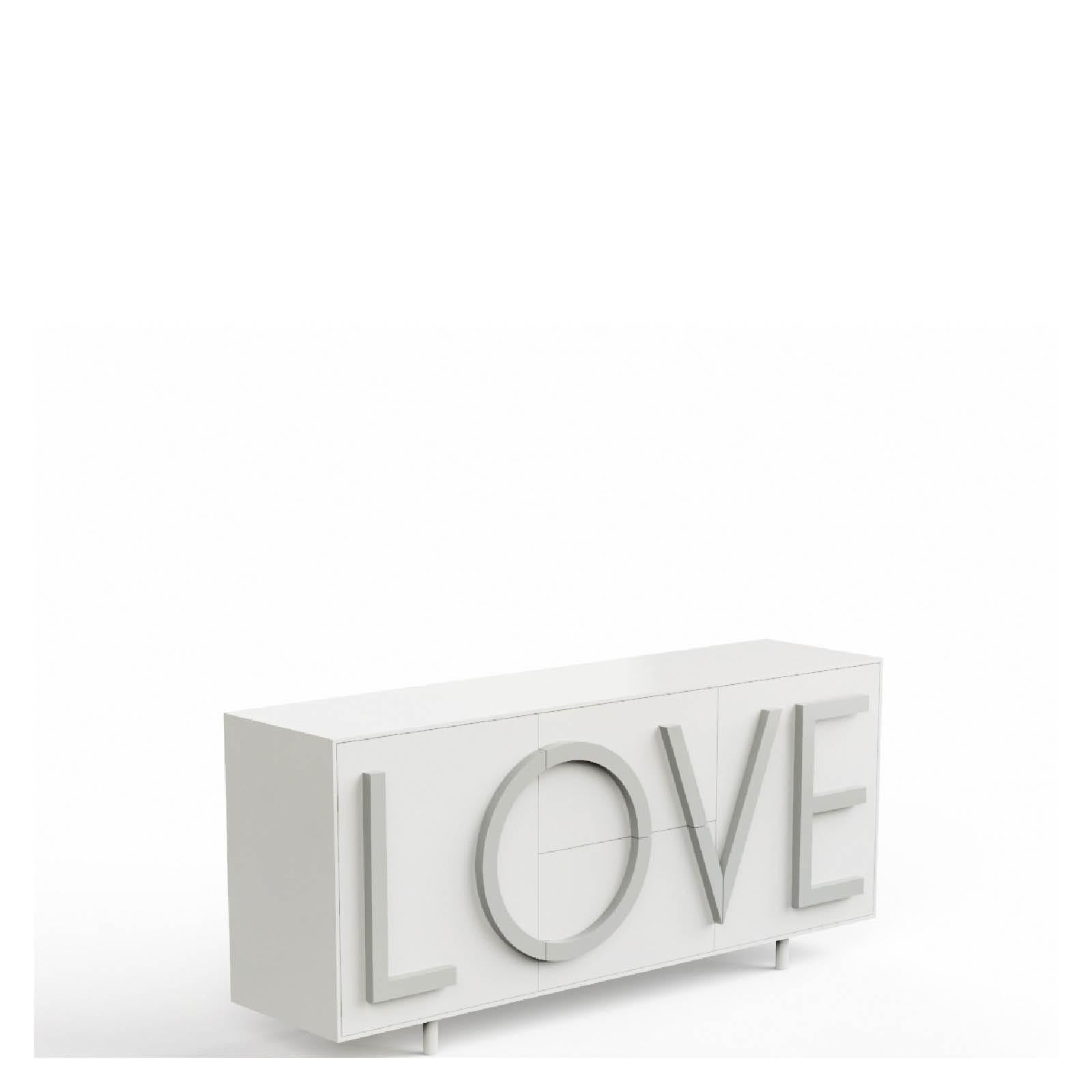 Wood LOVE  cabinet  by Fabio Novembre for Driade For Sale