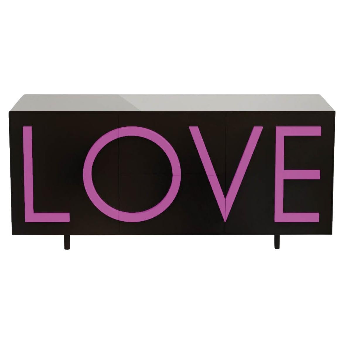 LOVE  cabinet  par Fabio Novembre pour Driade
