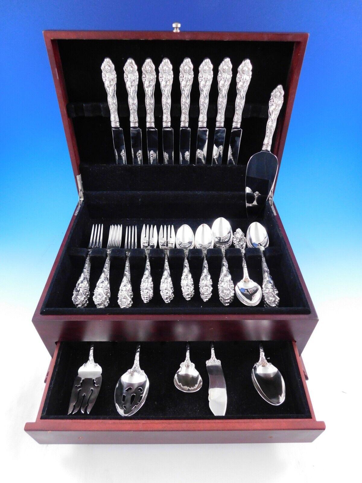 Love Disarmed by Reed & Barton Set di posate in argento Sterling 8 Servizio 46 pezzi in vendita 5