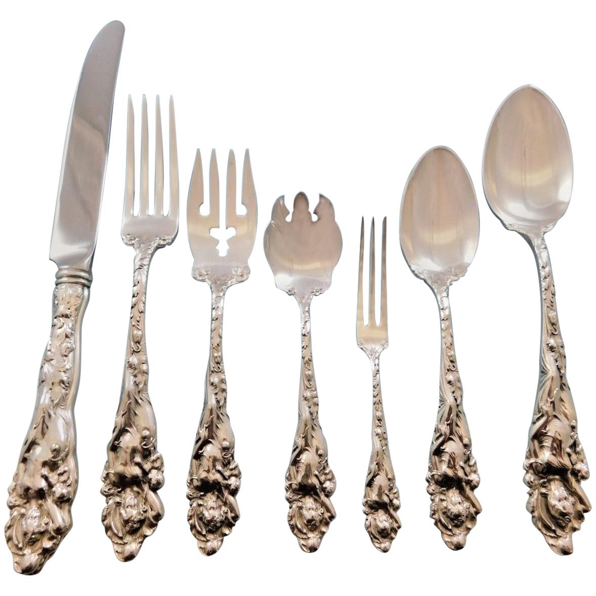 Love Disarmed by Reed & Barton Sterling Silver Flatware Set Service 100 Pieces