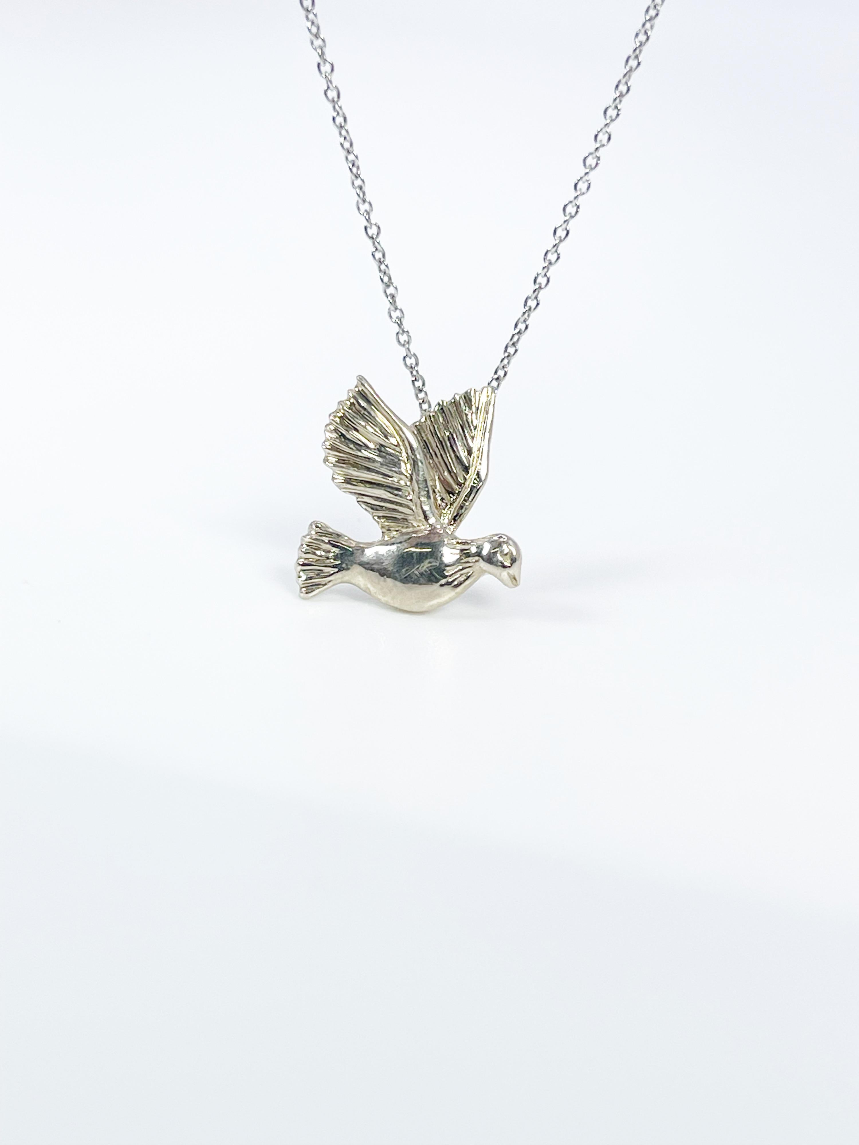 gold dove necklace
