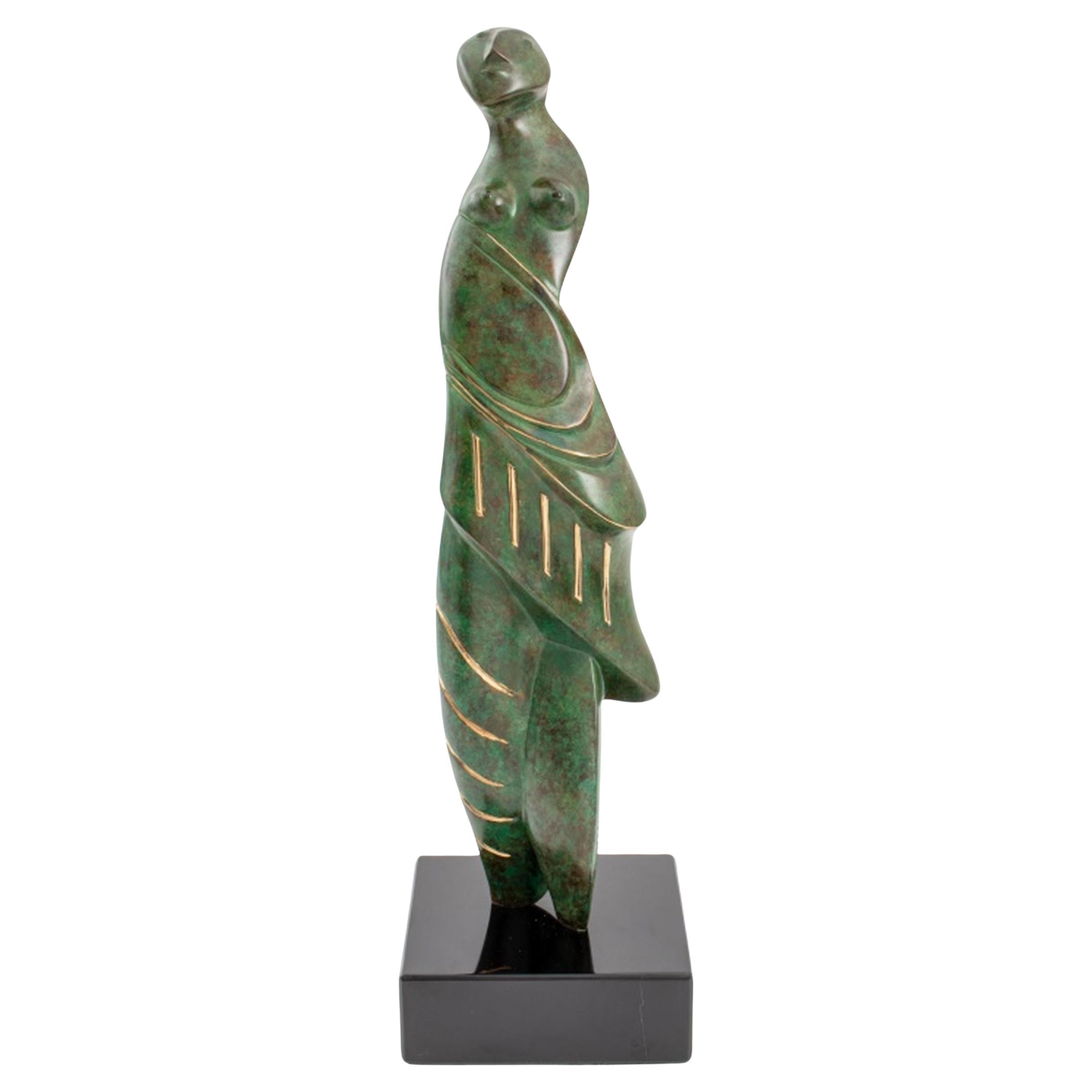 Ronald K. Parker  "Love" Bronze Sculpture, 1999