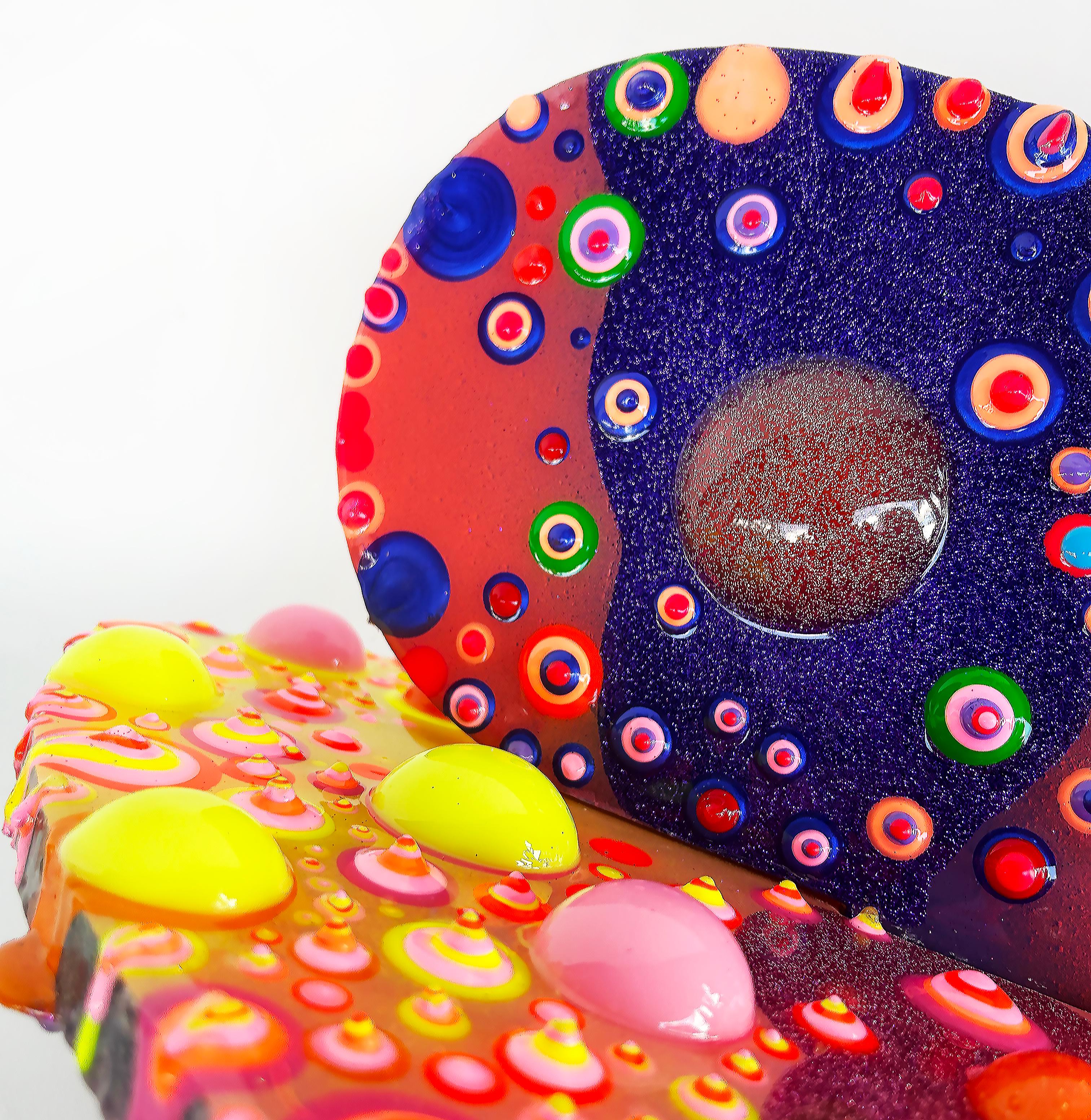 Moderne Amour  Heart Love Sculpture par les Artistics Michael Gitter, Jillian Whelan, 1/1 pièce en vente