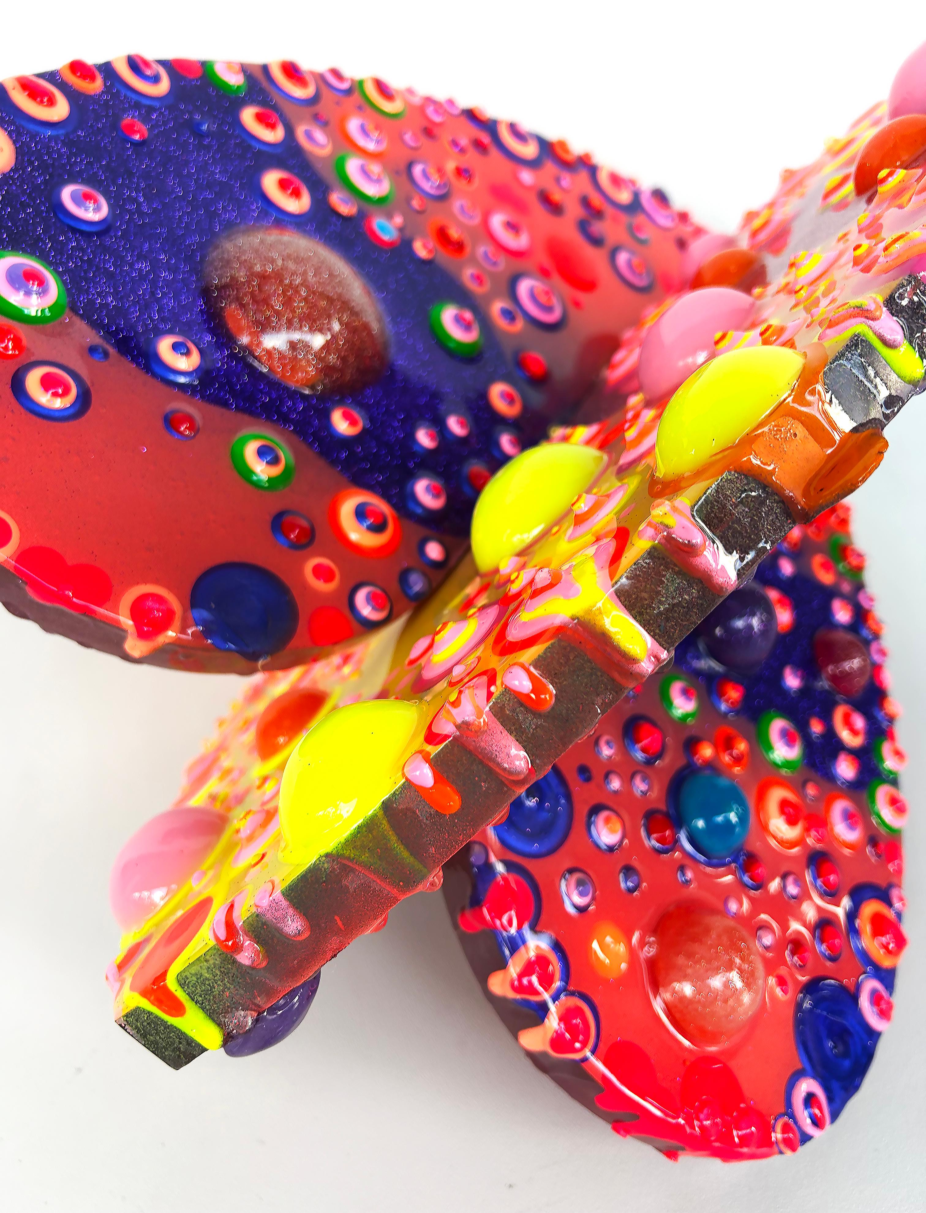 Américain Amour  Heart Love Sculpture par les Artistics Michael Gitter, Jillian Whelan, 1/1 pièce en vente