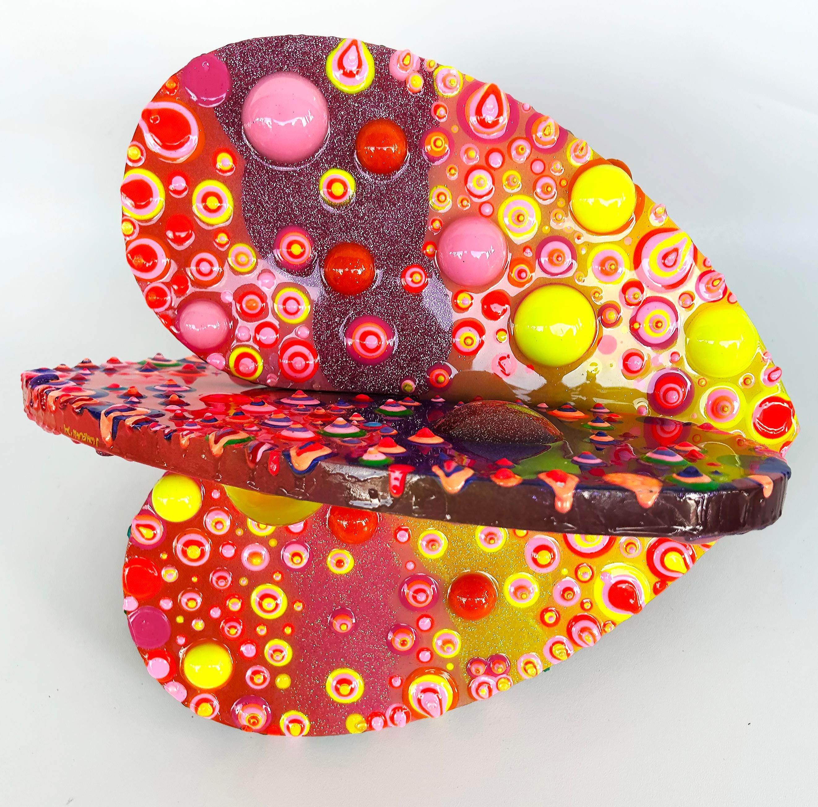 XXIe siècle et contemporain Amour  Heart Love Sculpture par les Artistics Michael Gitter, Jillian Whelan, 1/1 pièce en vente