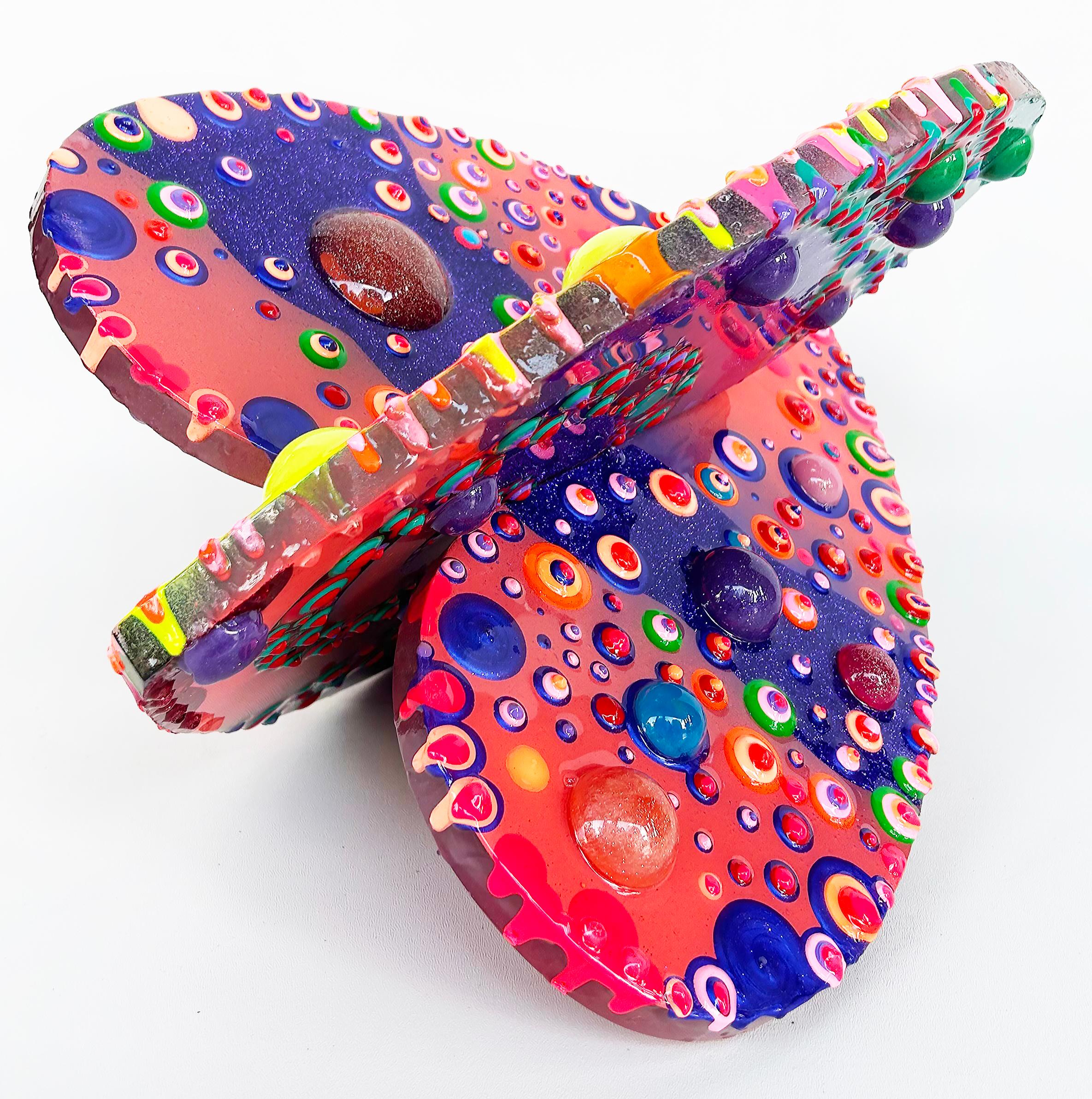 Amour  Heart Love Sculpture par les Artistics Michael Gitter, Jillian Whelan, 1/1 pièce en vente 1