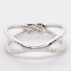Love Knot Ring in Sterling Silver