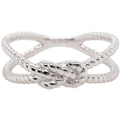 Love Knot Ring in Sterling Silver