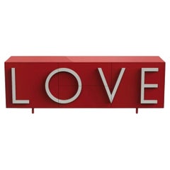Love L243 Rojo Rubí & Gris Claro de Driade
