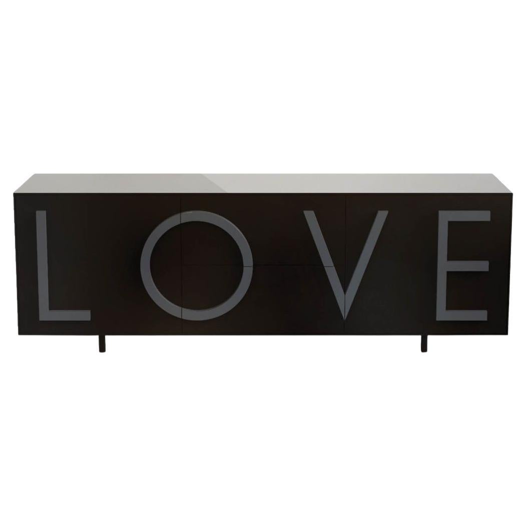 Love L243 Traffic Black & Graphite Grey by Driade For Sale