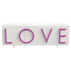 Love L243 Traffic White & Fluo Pink by Driade