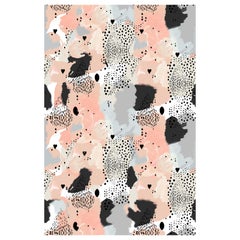 Love Leopard Wallpaper in Peach by 17 Patterns