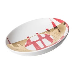 Love-Letters Ceramic Centerpiece Plate