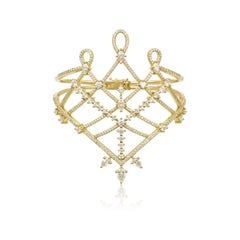 Bracelet Love & Light en or jaune 18 carats avec diamants