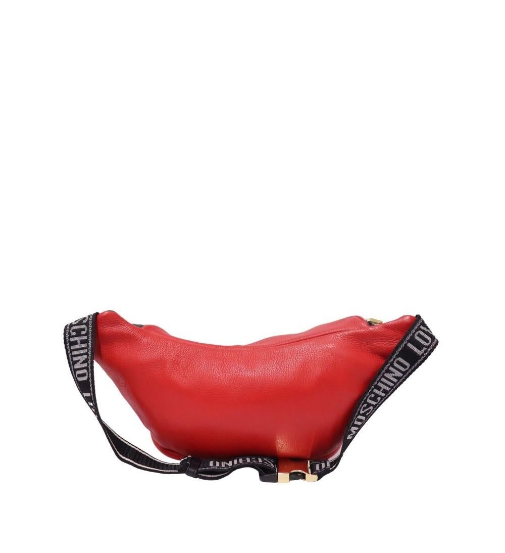 Women's Love Moschino Logo Belt Bag For Sale