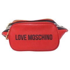 Vintage Love Moschino Logo Belt Bag