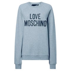 Love Moschino 'Logo' Cotton Sweatshirt