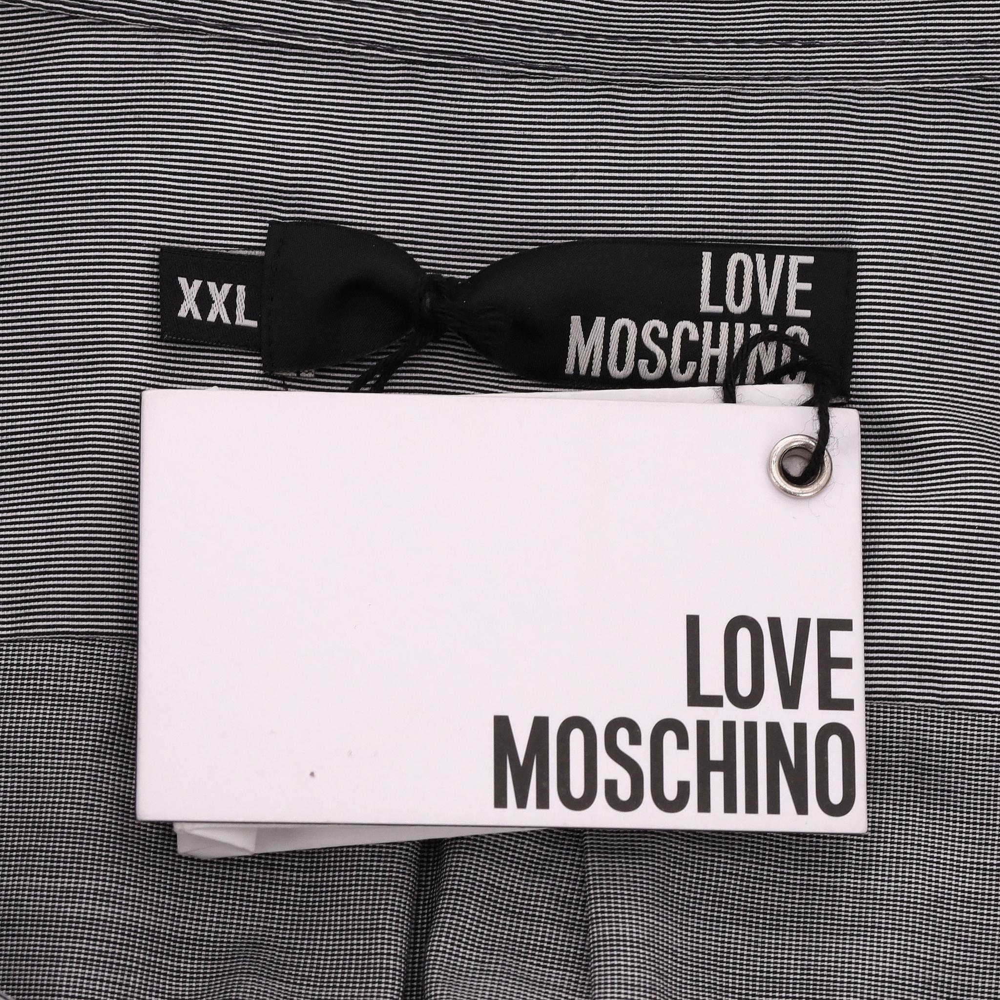Love Moschino Camisa de Algodón con Logotipo en venta 1