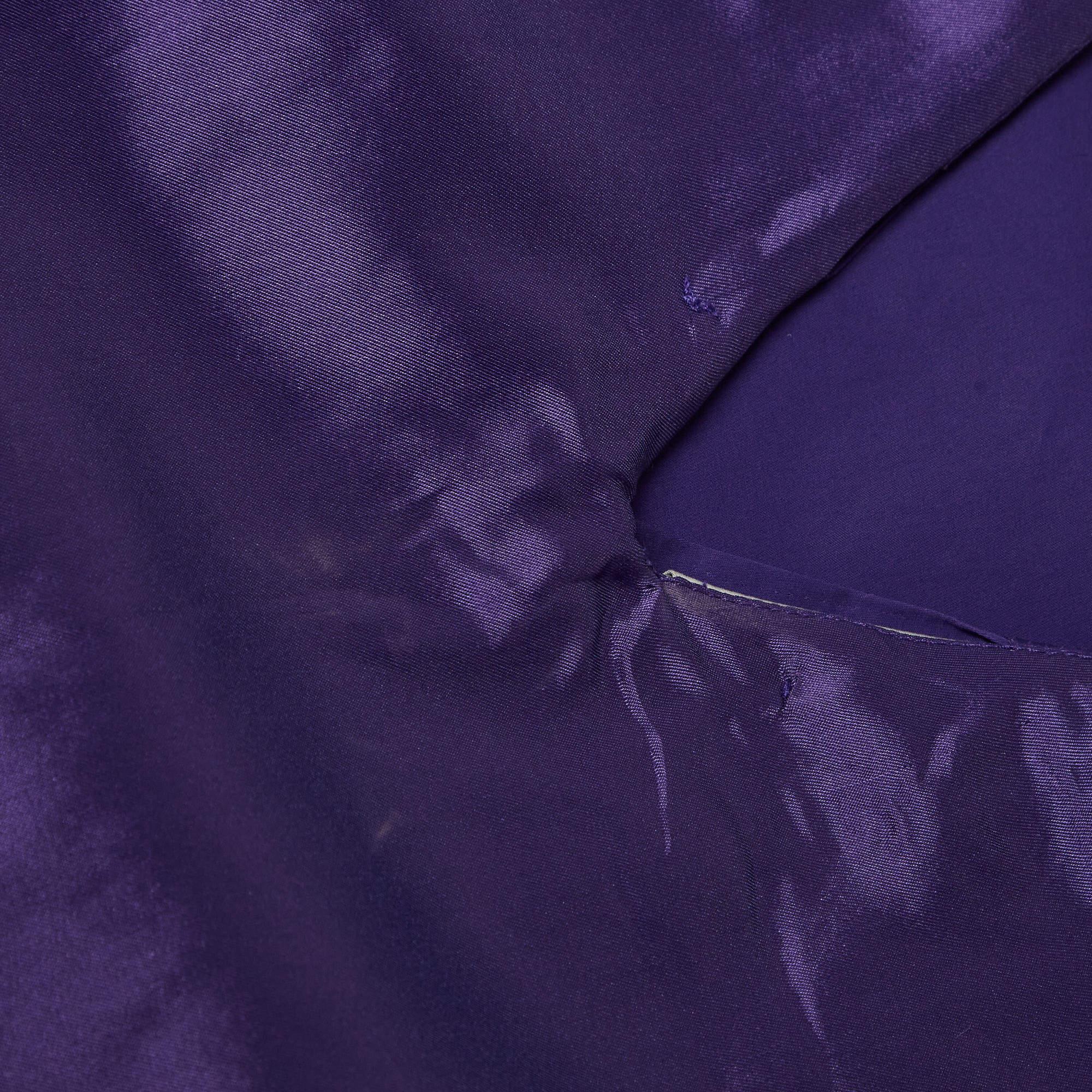 Love Moschino Purple Poplin Braided Detail Shift Dress M Bon état - En vente à Dubai, Al Qouz 2