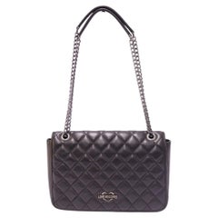 Love Moschino Quilted Flap-over Shoulder Bag