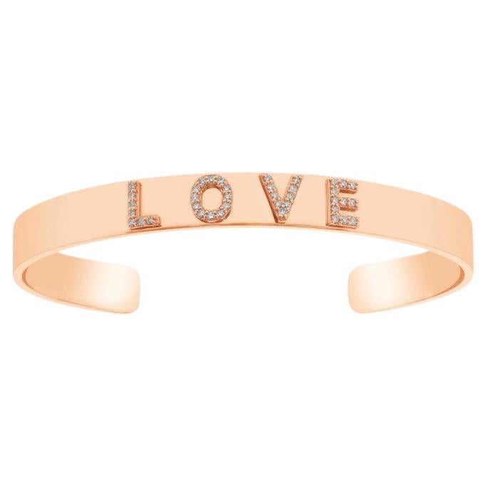 ‘Love’ Nameplate Bracelet For Sale