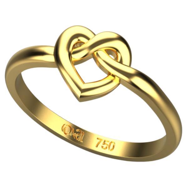 Love Ring, 18k Gold For Sale