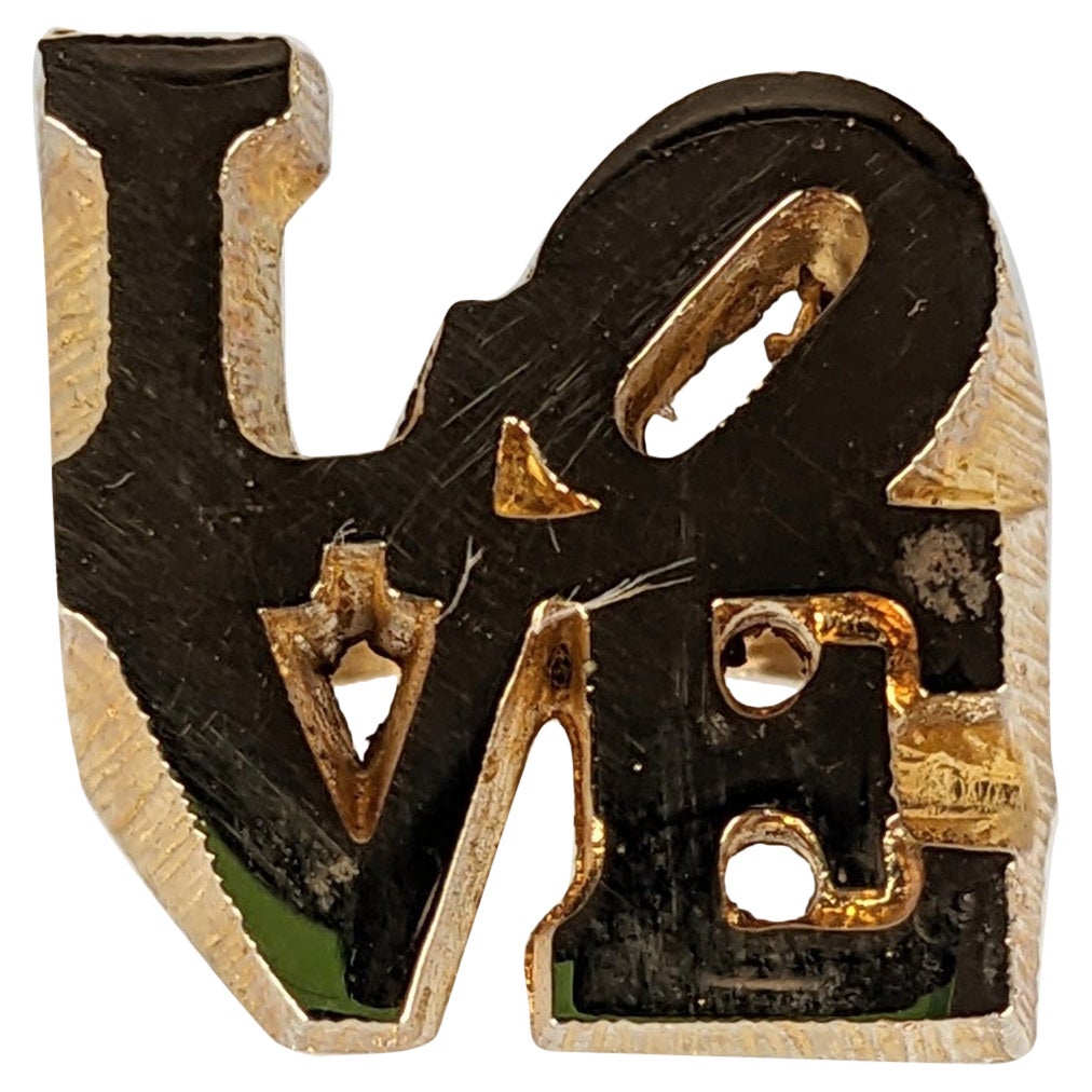 LOVE Ring, Charles Theman par Robert Indiana