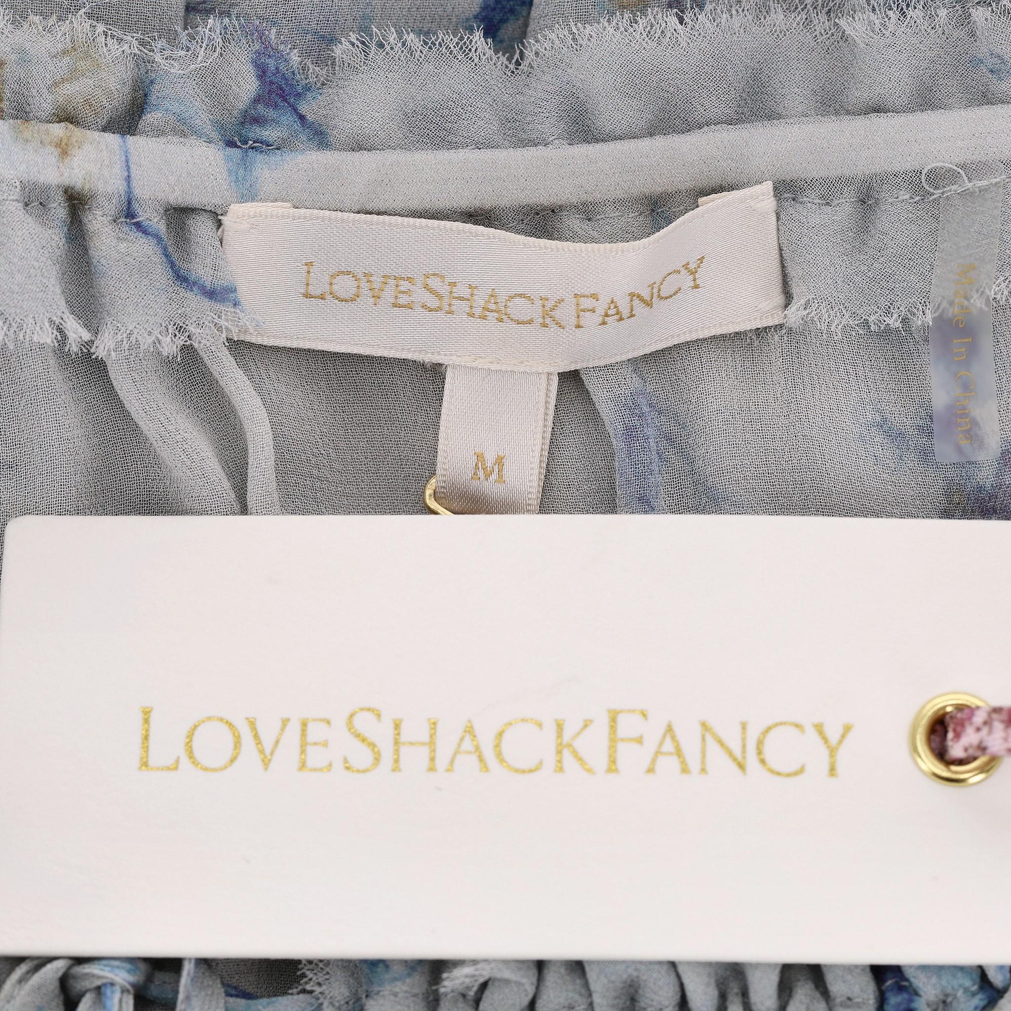 Love Shack Ausgefallenes Minikleid mit Frilly aus Seide Damen im Angebot