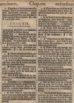Love Thy Neighbor, 1611 King James Bible