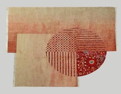 Love Triangle Carpet - Contemporary Rug made in Afghanistan