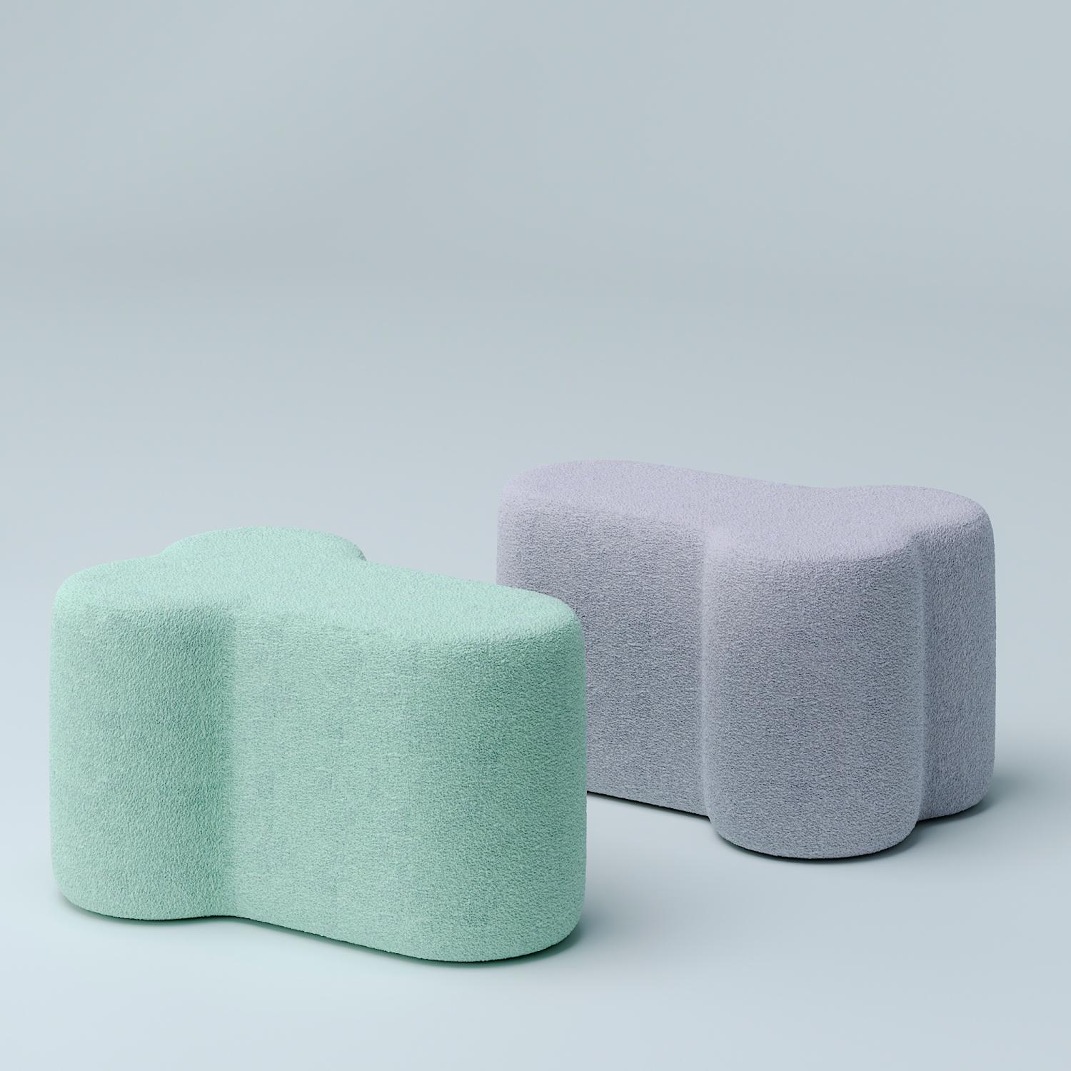 Lovedick Pouf (any fabric) designed by Ivan Voitovych for oitoproducts For Sale 3