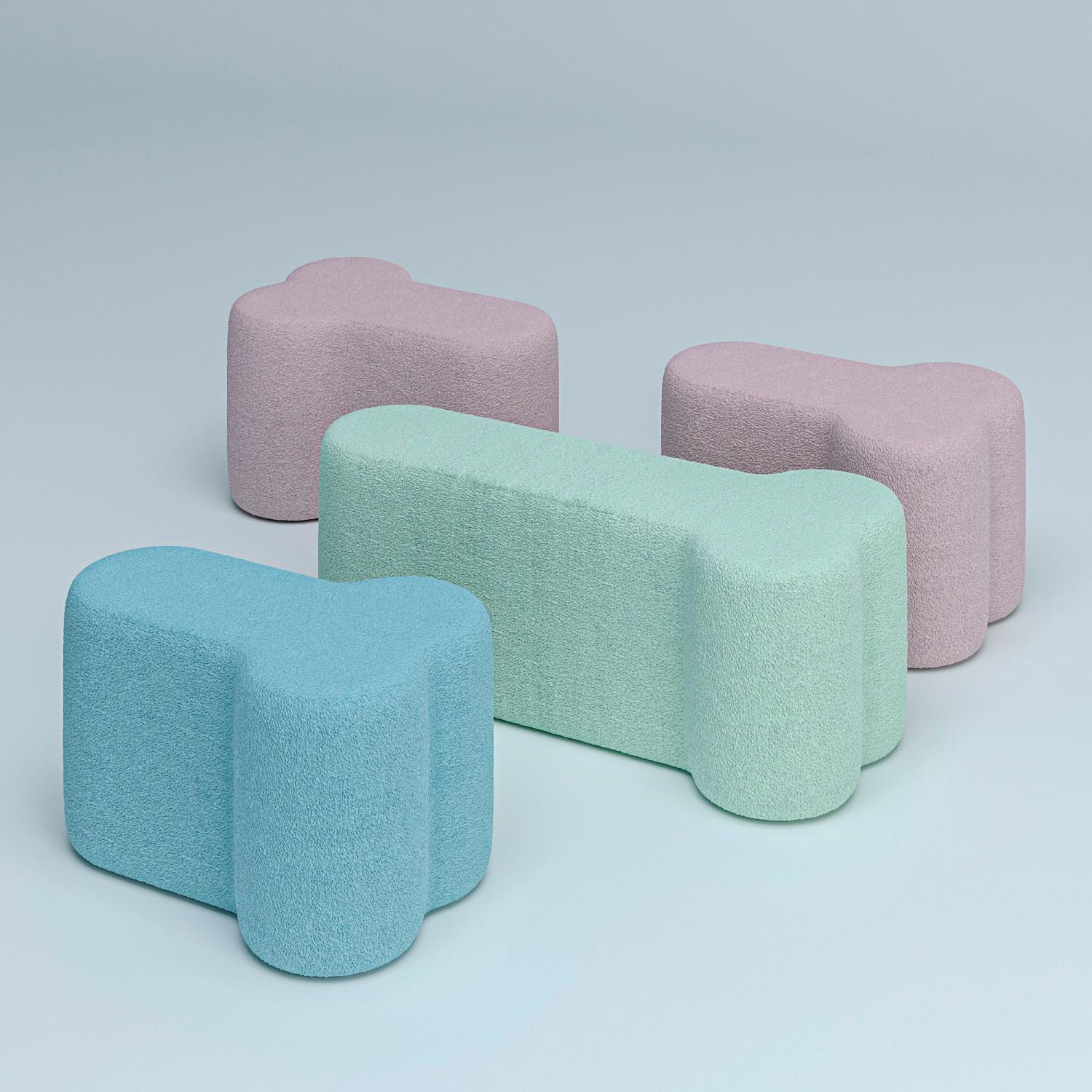 Lovedick Pouf (any fabric) designed by Ivan Voitovych for oitoproducts For Sale 8