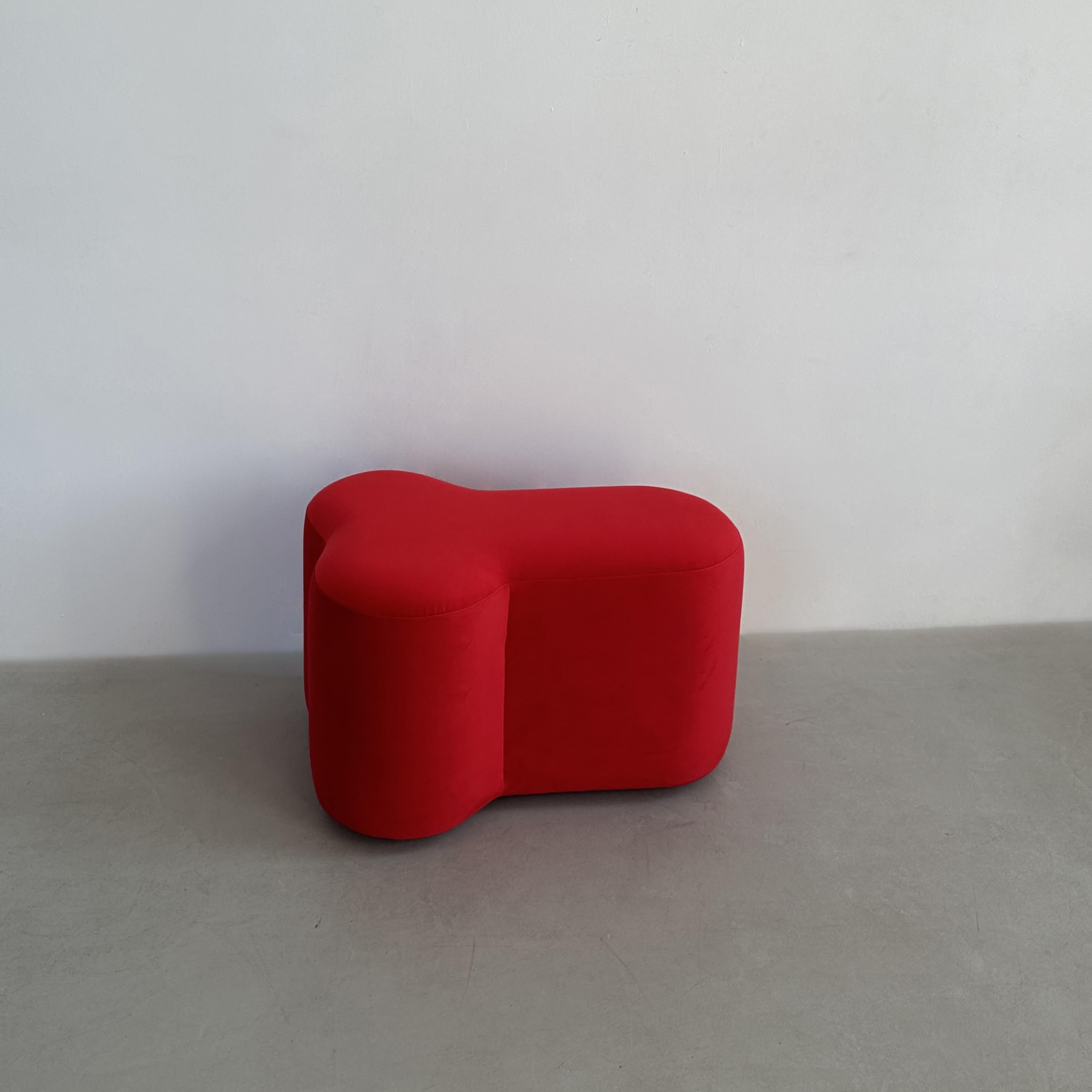 Lovedick Pouf (any fabric) designed by Ivan Voitovych for oitoproducts For Sale 1