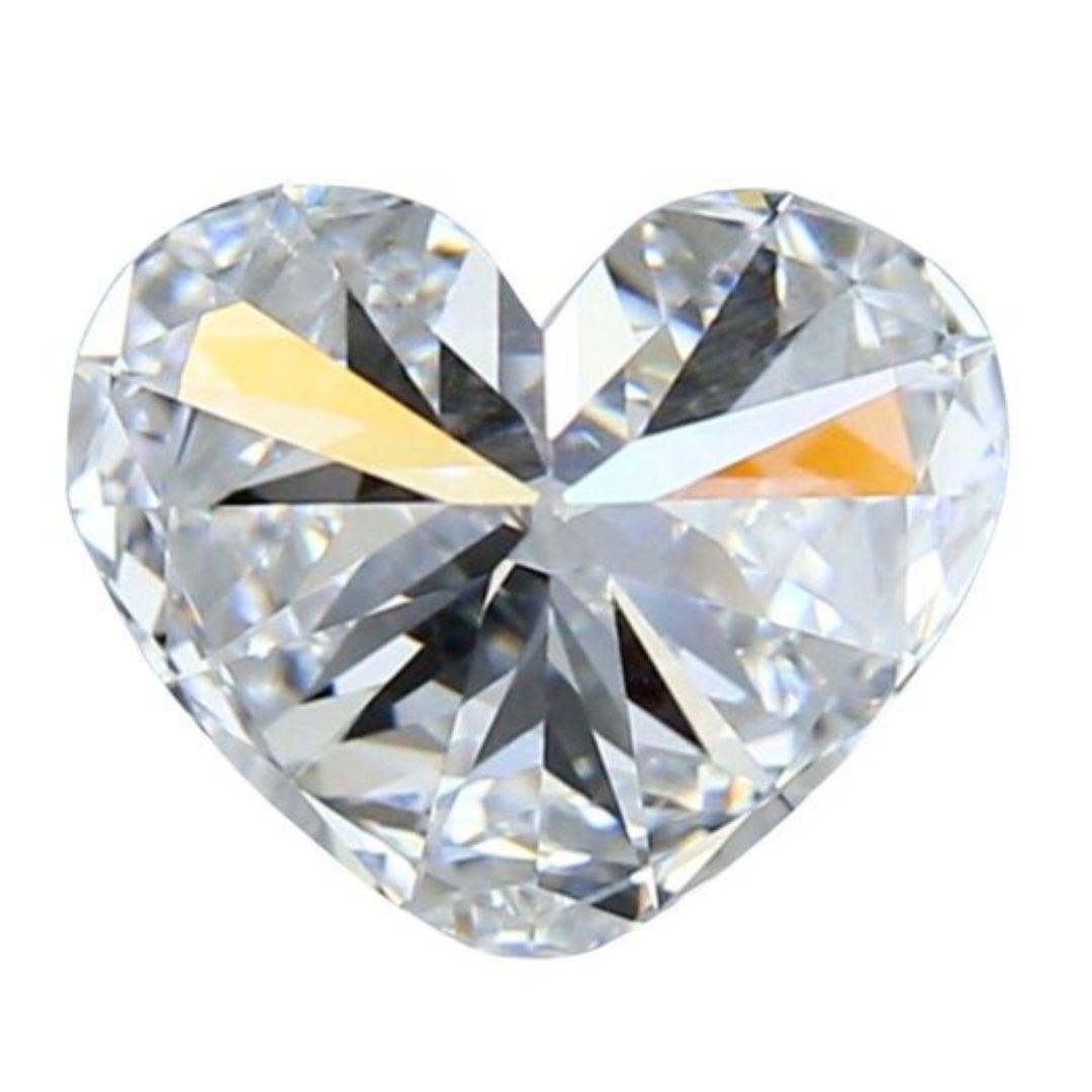Women's Lovely 1.00ct Ideal Cut Heart-Shaped Diamond - GIA Certified