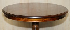 LOVELY 1950's VINTAGE HARDWOOD EXTRA LARGE SIDE TABLE MEDIUM COFFEE TABLE
