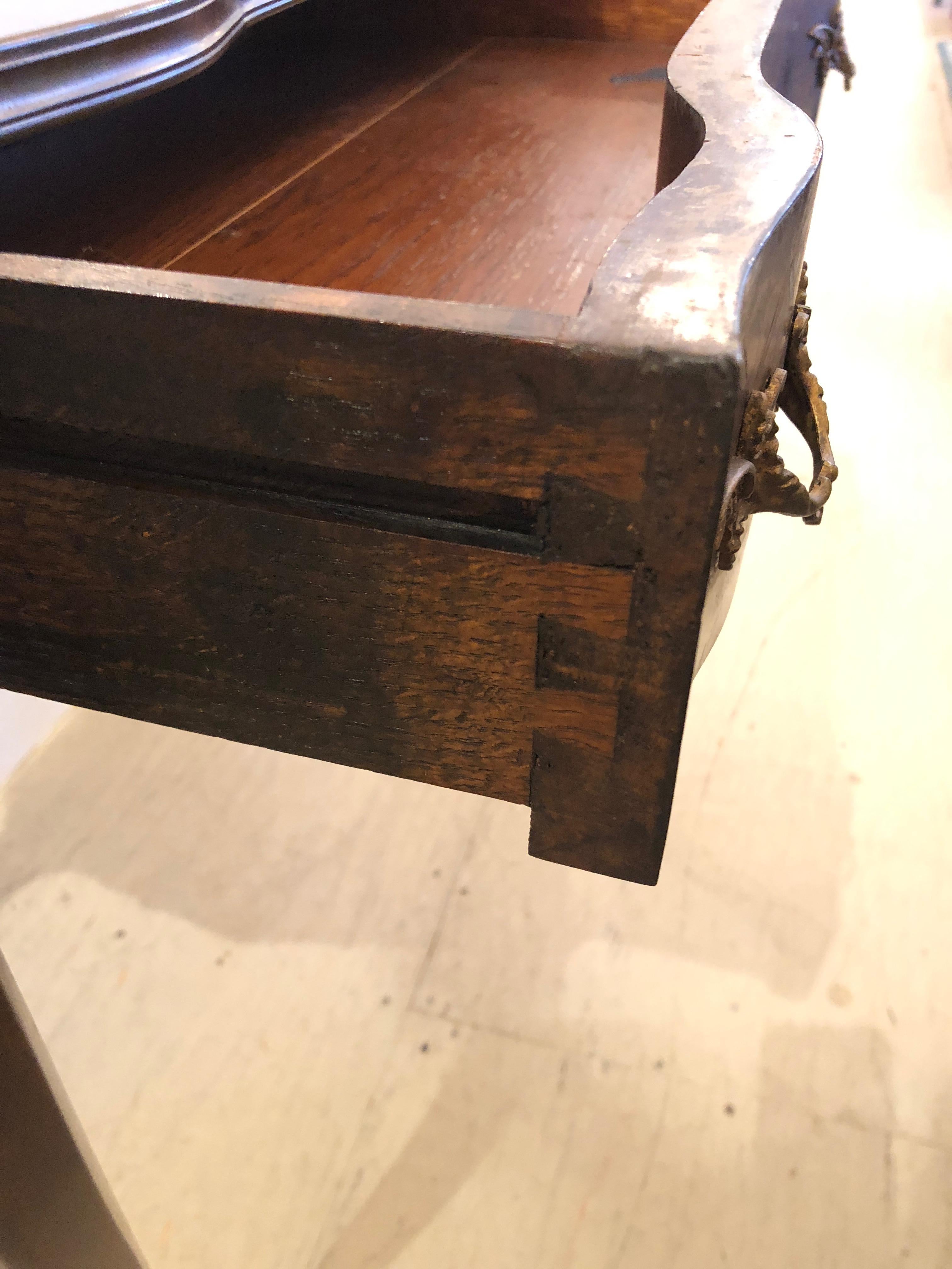 Lovely 19th Century French Writing Desk Console or Side Table 8