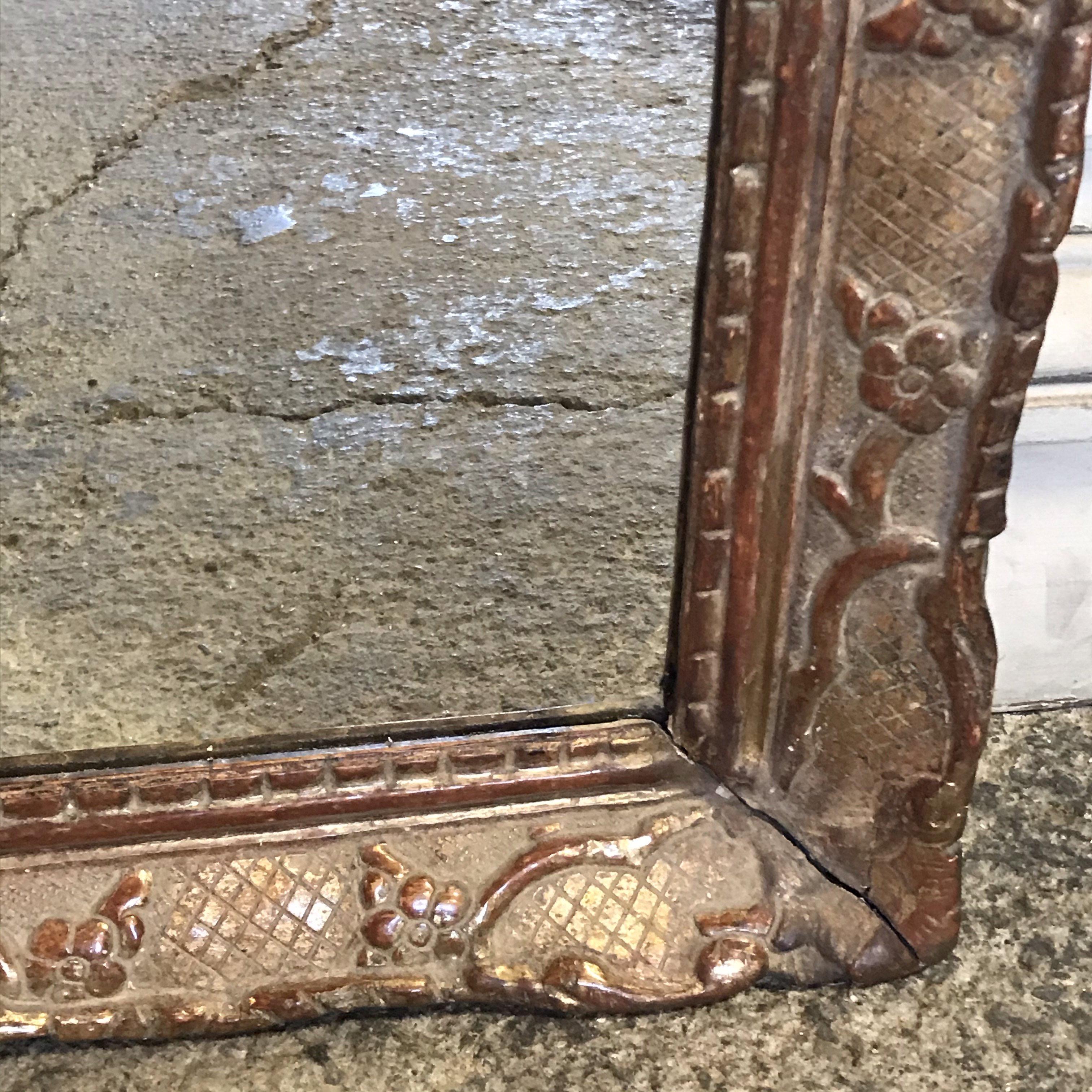 Lovely 19th Century Giltwood Mirror with Loads of Character 2