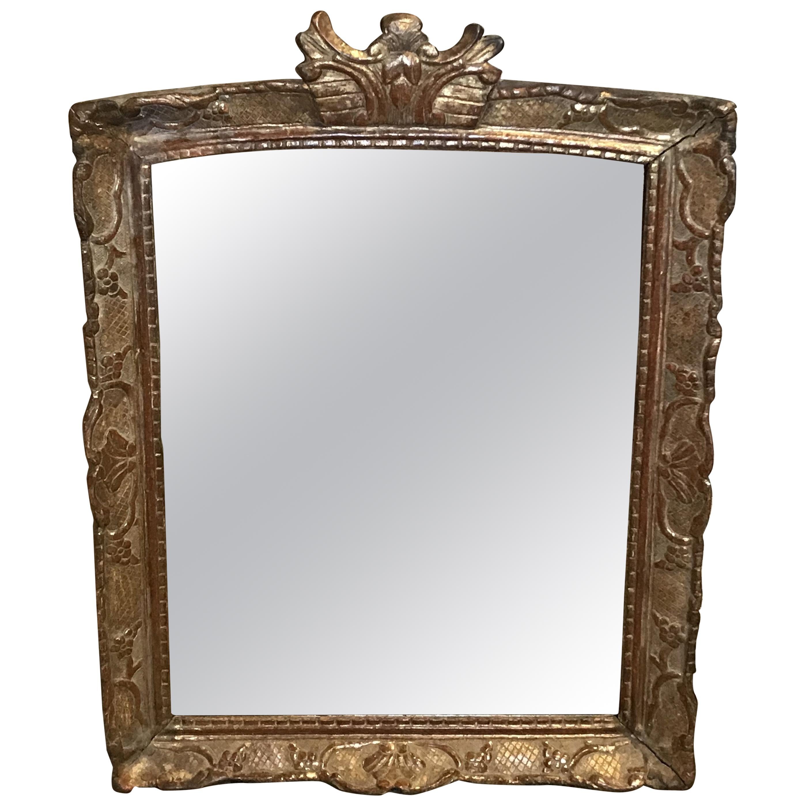 Lovely 19th Century Giltwood Mirror with Loads of Character