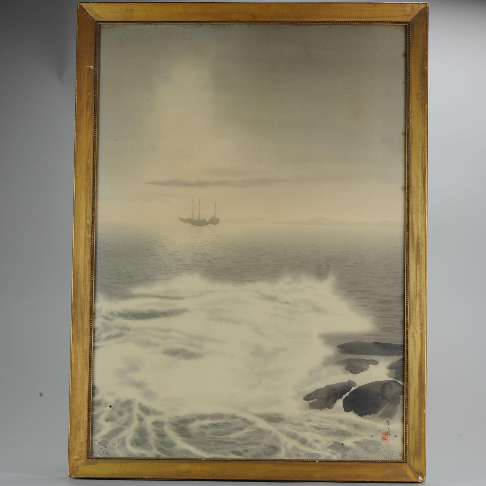 A very nice painting

 

1-11-18-8-5
Condition
Overall condition frame has some ware. Size frame: 740 x 545mm.
Period
19th century Edo Period (1603–1867)
Meiji Periode (1867-1912).