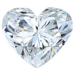 Lovely 2.20ct Double Excellent Ideal Cut Heart-Shaped Diamond - GIA Certified
